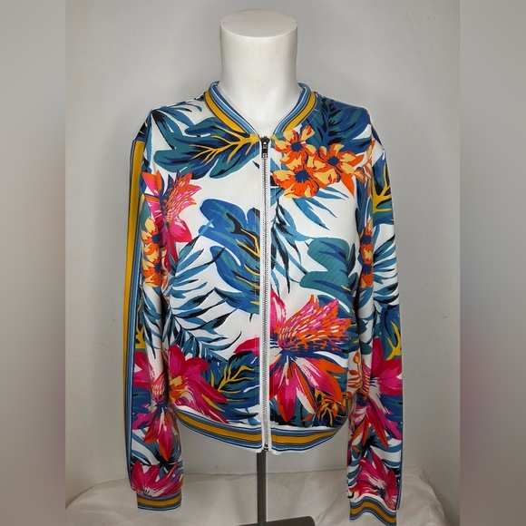 Jealous Tomato Size M 2-Piece Tracksuit In Floral Print - Picture 3 of 13